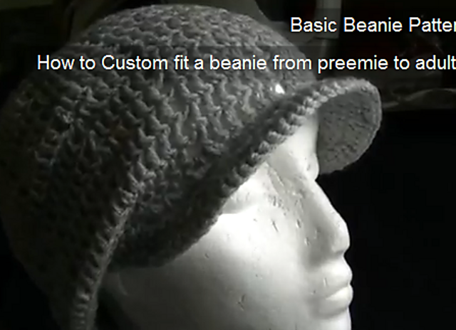 PUT A BRIM ON YOUR BEANIE