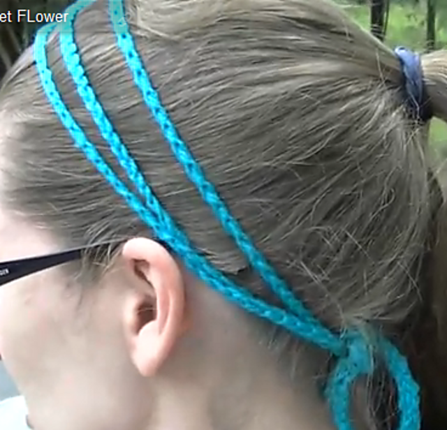 Easy 3 strand headband