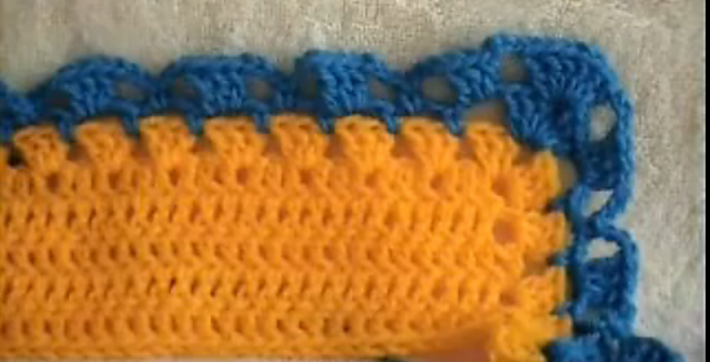 Crochet boarder - Thanks Maggie