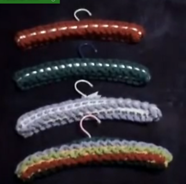 Ravelry Crochet coat hanger pattern by Crochet with Clare