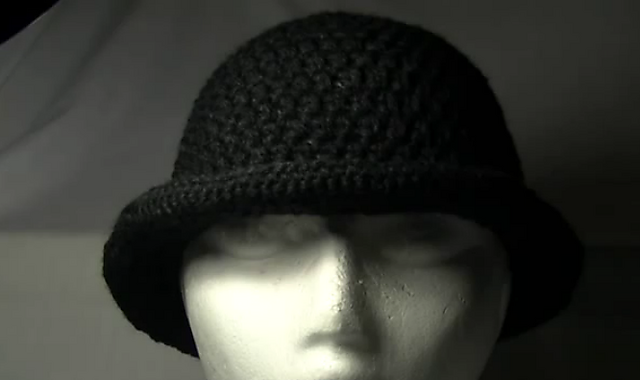 Crochet Hat - Turned Up Brim
