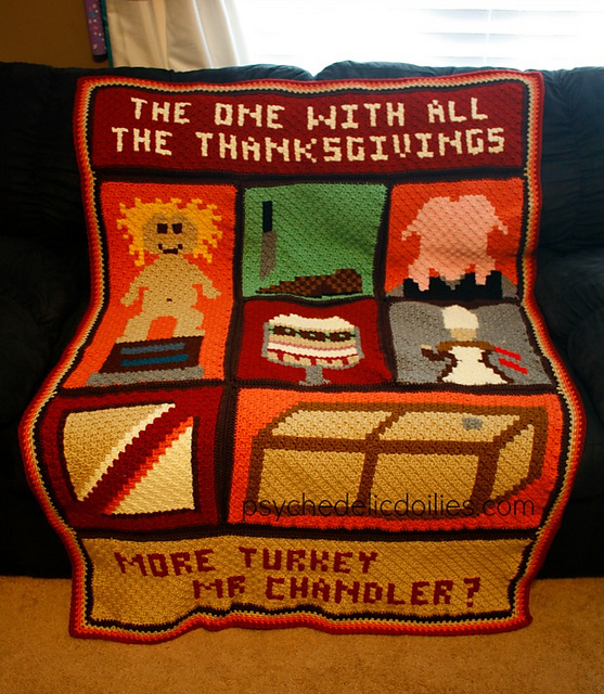 Thanksgiving Friends TV Show CAL