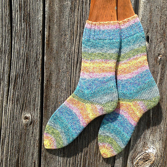 Ravelry: Simple Dimple Socks pattern by Kelly McClure