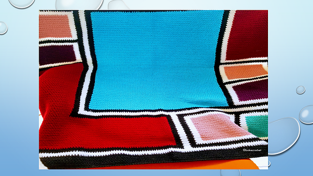 Turqouise Modern Afghan