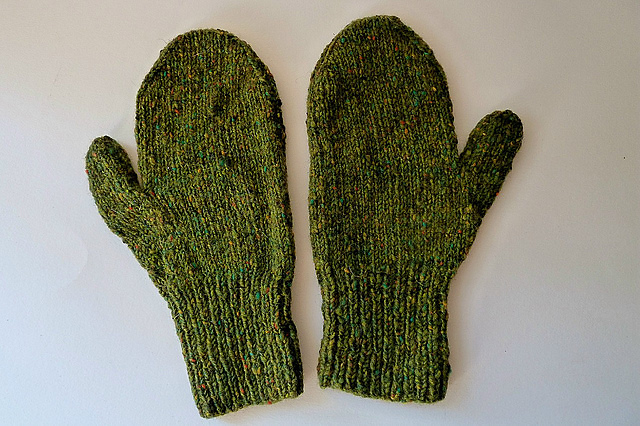 Zhivago Stocking Stitch Mittens