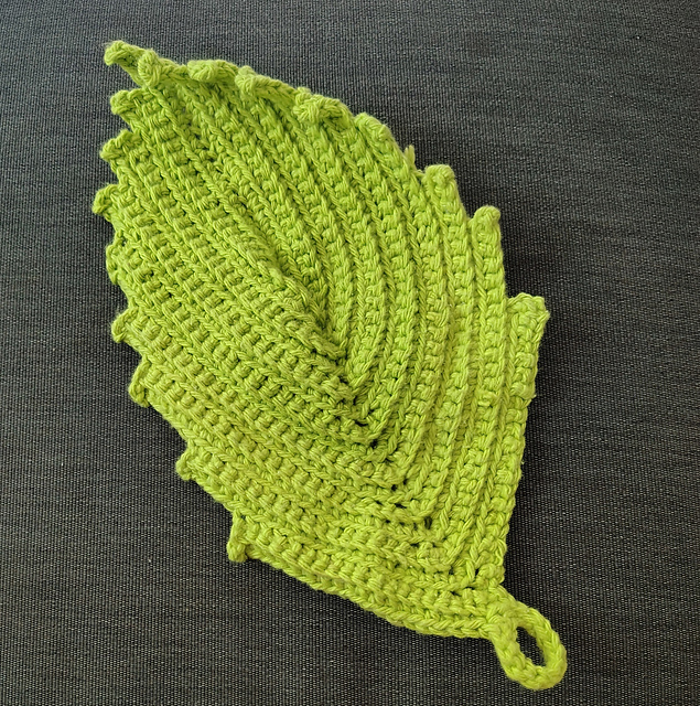 Leaf Hot Plate Mat #7004