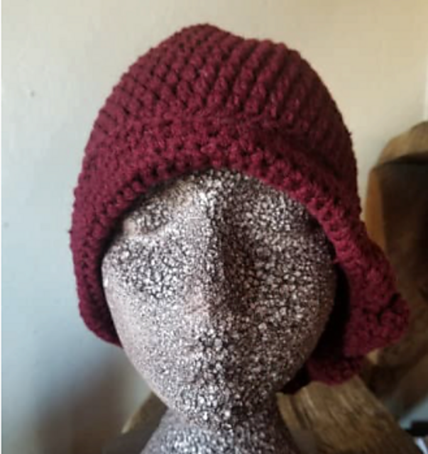 Ruffle Cloche