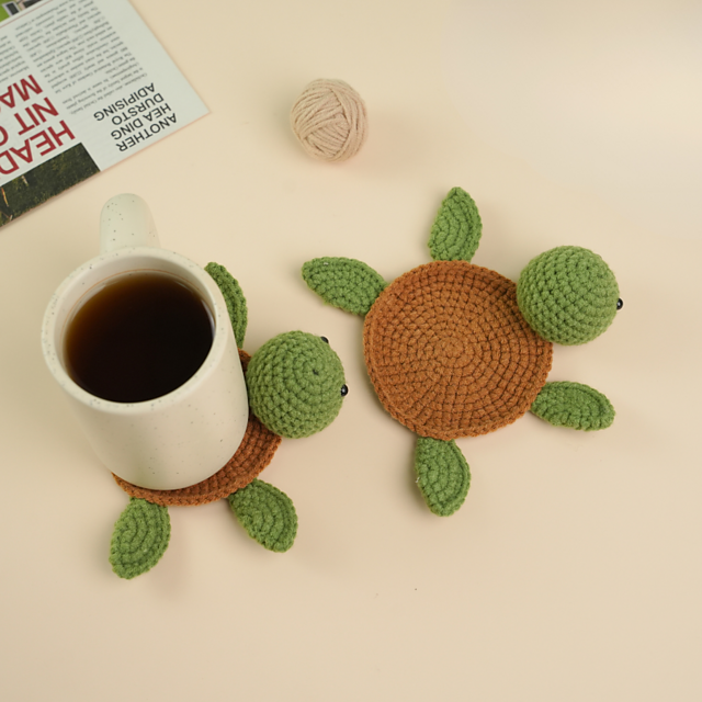 Ravelry: Turtle Coaster Set pattern by Camille Brown