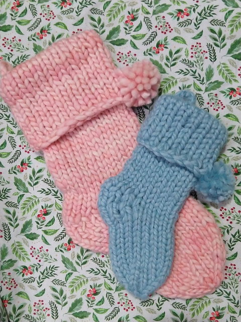 Chunky Baby Christmas Stocking