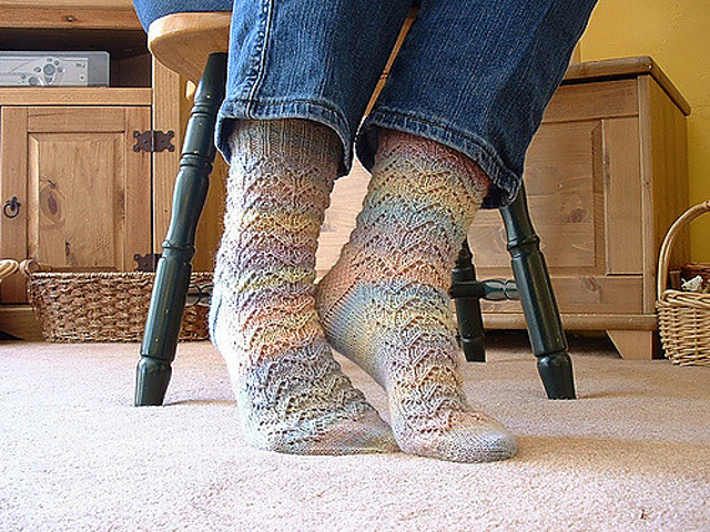 Sheri's Lace Socks