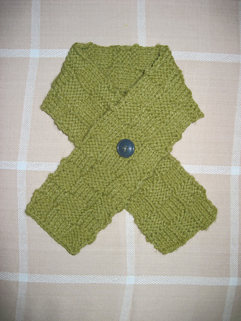 Geruite babysjaal