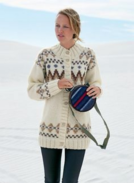 877 Veste jacquard