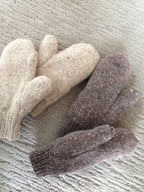 Secret Fleece Mittens