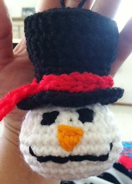 Naughty and Nice Snowmen Ornament