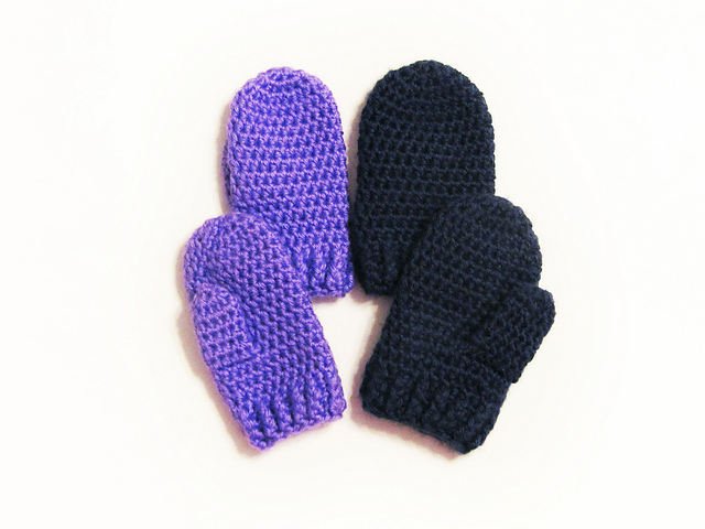 Easy Toddler Mittens