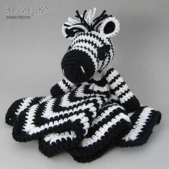 Zany Zebra Lovey