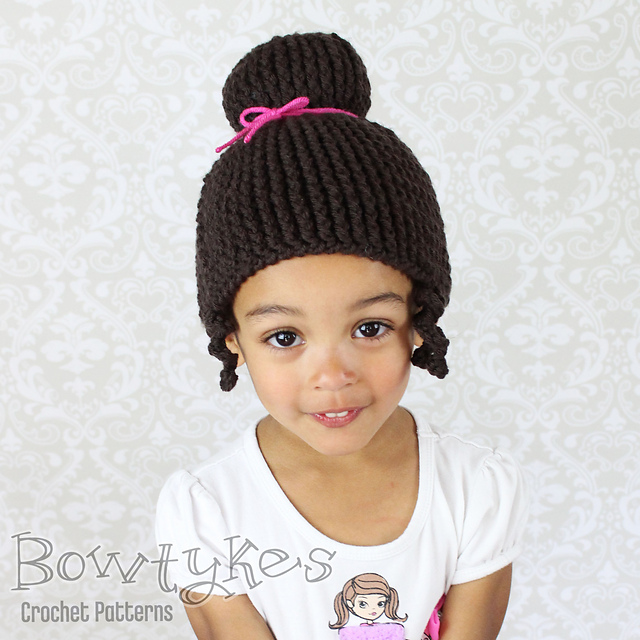 Princess Ballerina Bun Beanie