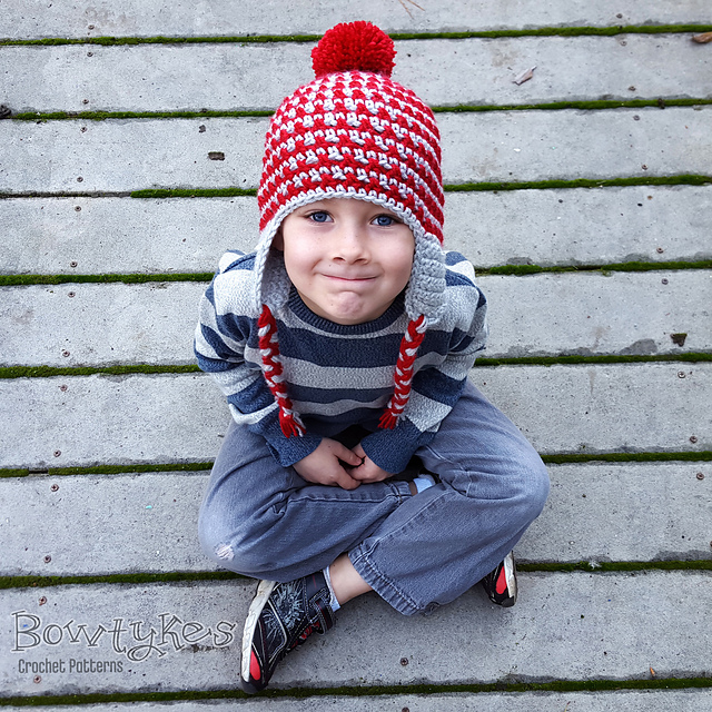 Crisscross Earflap Hat