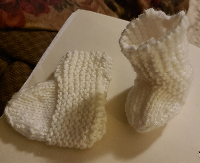 Grandbaby's 1st Booties