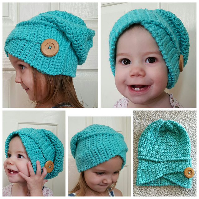 Twisted Turban Slouchy Hat