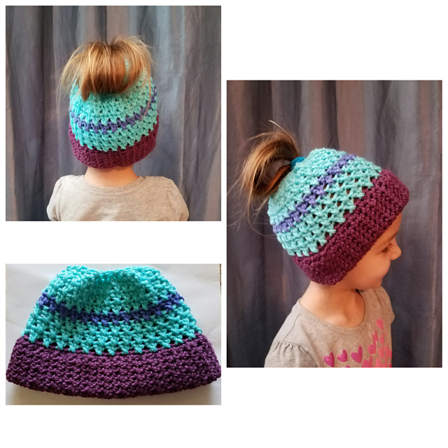 Crisscross Messy Bun Hat