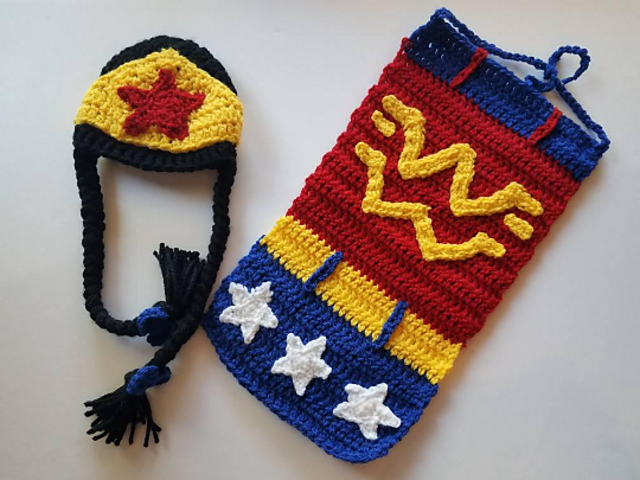 Newborn Wonder Woman Set