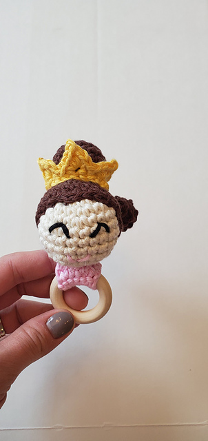 Princess Teething Ring