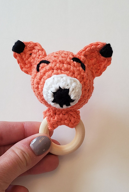 Fox Teething Ring