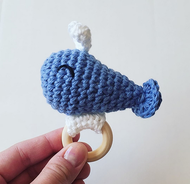 Whale Teething Ring