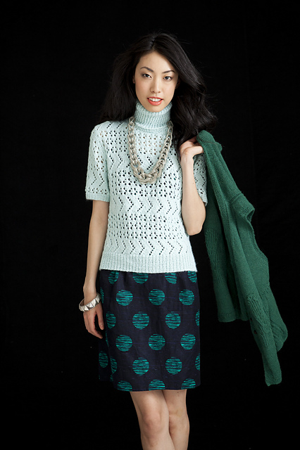 #24 Lace Turtleneck