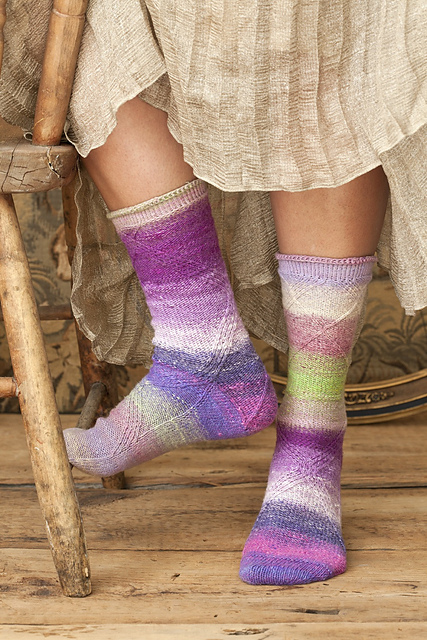 Cabled Socks