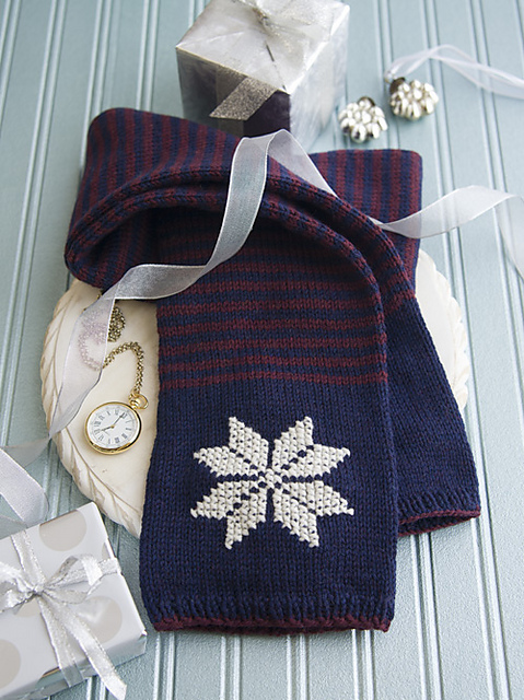 #09 Man's Snowflake Scarf