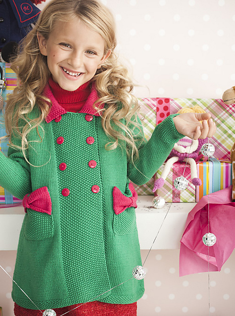 #16 Girl's Dress Coat aka Stina Coat