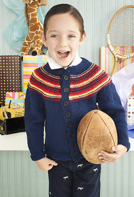 #22 Color-Yoke Cardigan