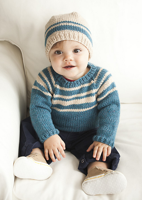 #24 Baby's Striped Hat