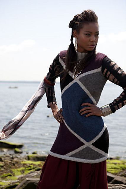 #17 Diamond Block Dress
