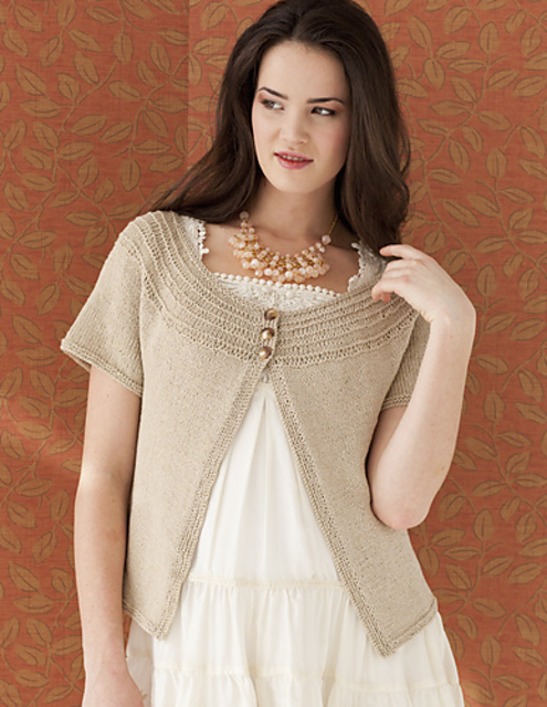 #15 Yoke Detail Cardi