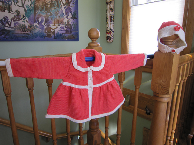 Little Flossie Frock Coat and Bonnet