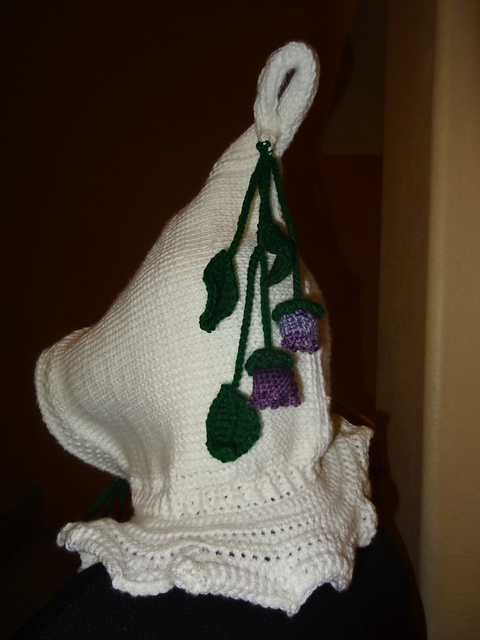 Tunisian Pixie Hood