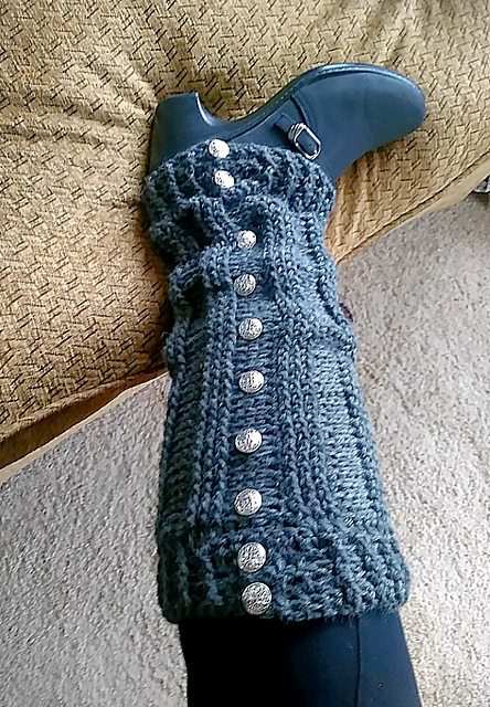 Plus Size Victorian Leg Warmers