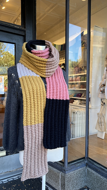 Colorful Cartridge Scarf