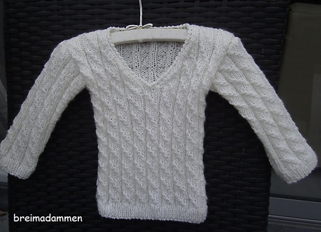 Truitje in Twilled Stripe Stitch