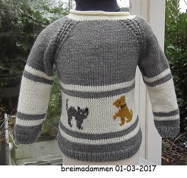 Hond-Kat pullover