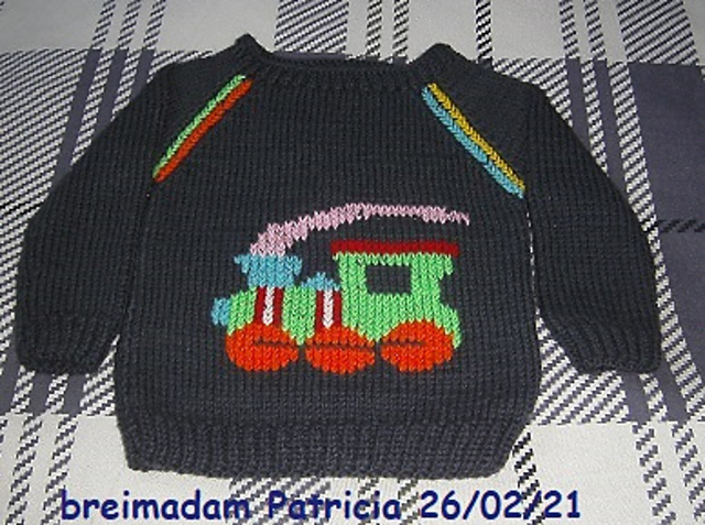 Locomotive sweater