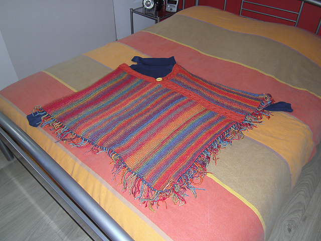 eenvoudige poncho
