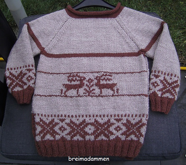 Fair Isle jongenstrui