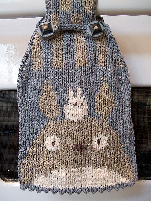 Intarsia Totoro Chart
