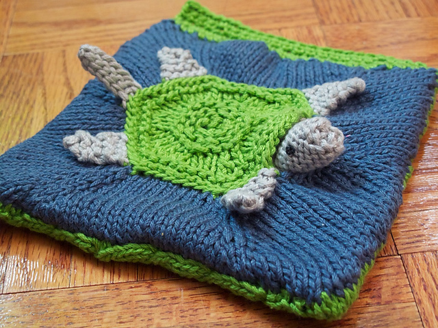Ravelry: Ocean Textures Baby Book: Turtle & Goby pattern by brella