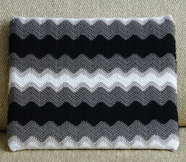 Sophisticated Chevrons Pillow