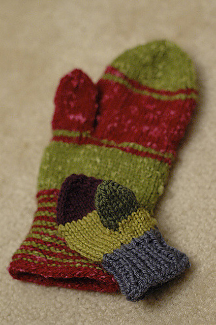 Garter-Cuff Gloves and Mittens